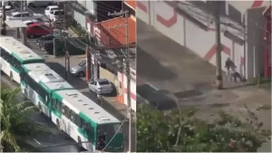 Tentativa de assalto termina com policial e suspeito feridos em Patamares