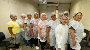 Parceria com o Senac viabiliza curso de bolos tradicionais para aposentadas do ISSM